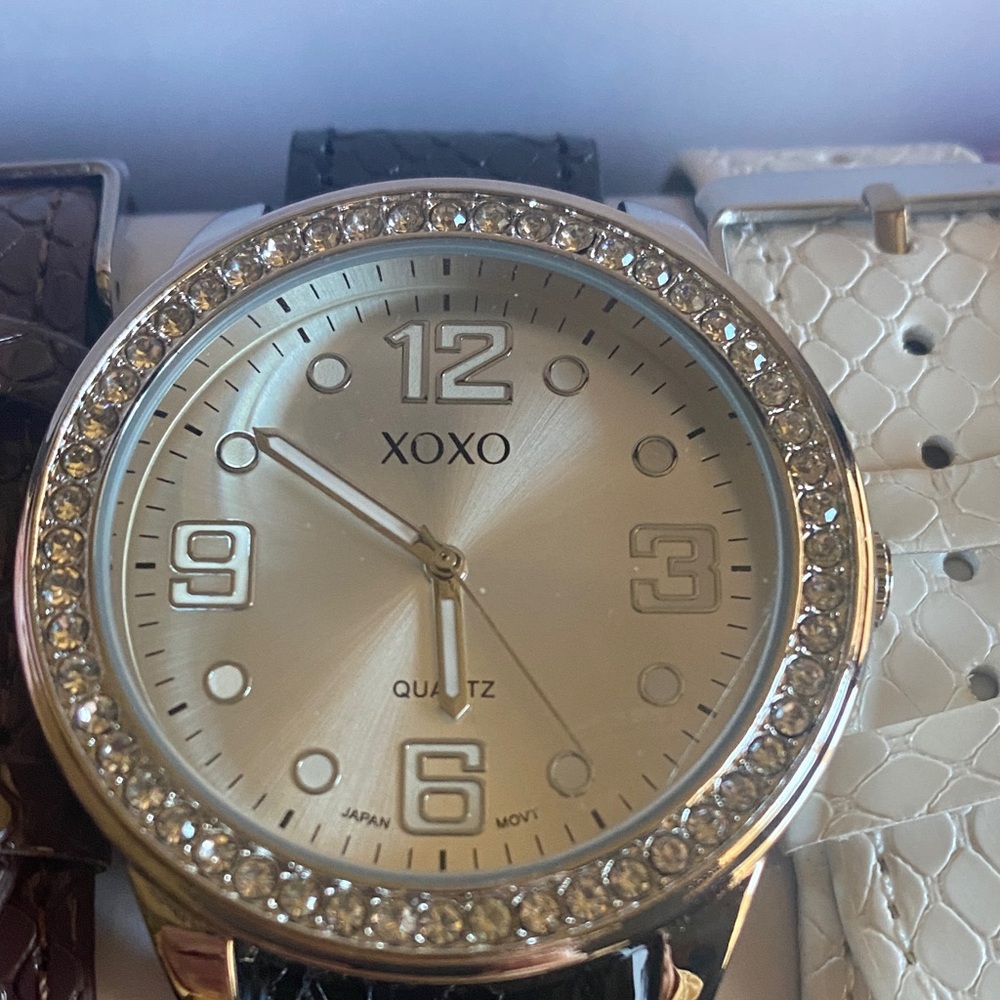 XOXO Women's Multi-Color Watch Set - Picture 2 of 4